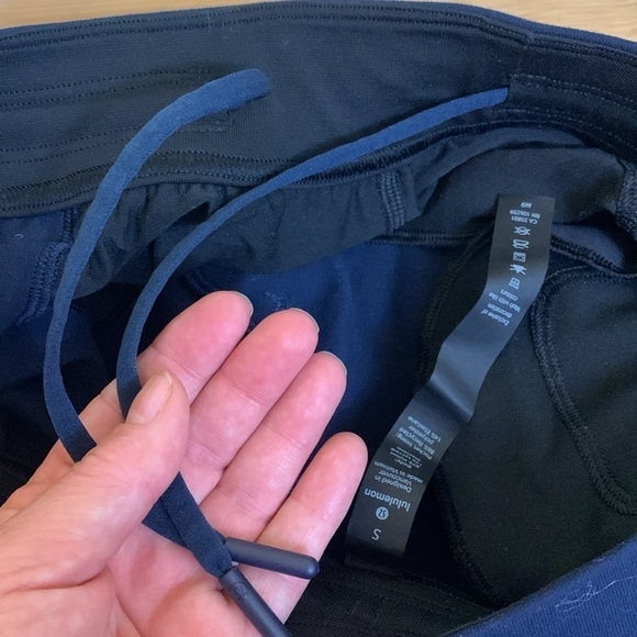 Lululemon | Navy Unisex Drawstring Elastic Waist Athleisure Jogger Sweatpants Sm - Picture 16 of 17